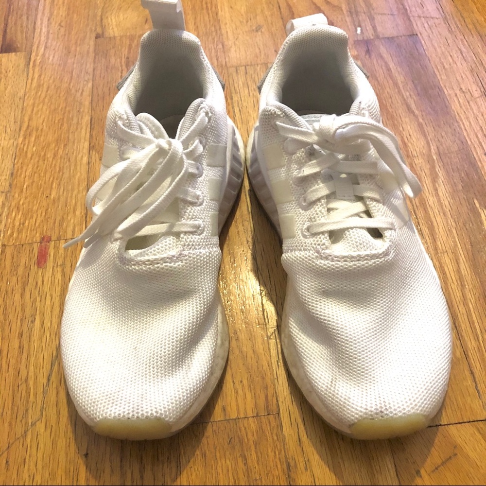 [adidas]  NMD R2 triple white. - Picture 2 of 8